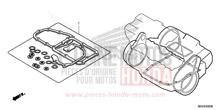 TROUSSE DE JOINT B de CB1100 ABS GRAPHITE BLACK (NHB01) 2014